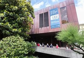 El edificio del Banco de España en Oviedo.