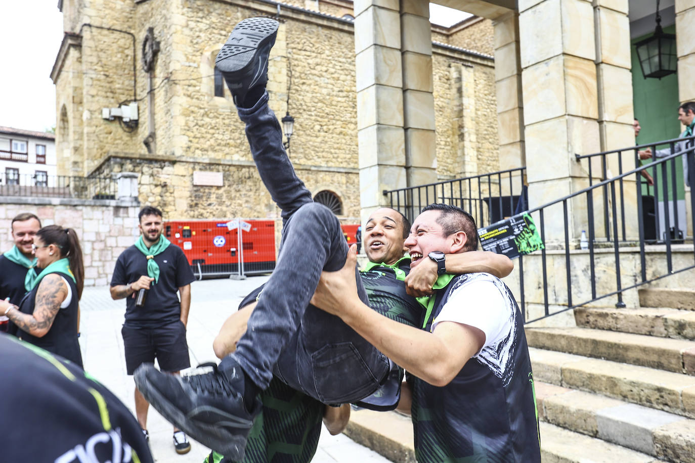 Wilkin Aquiles, rey de los escanciadores en Nava