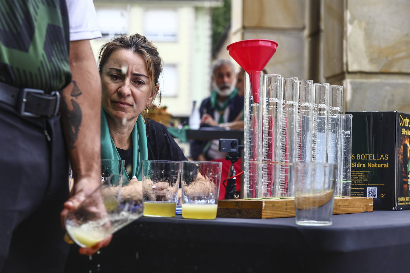 Wilkin Aquiles, rey de los escanciadores en Nava