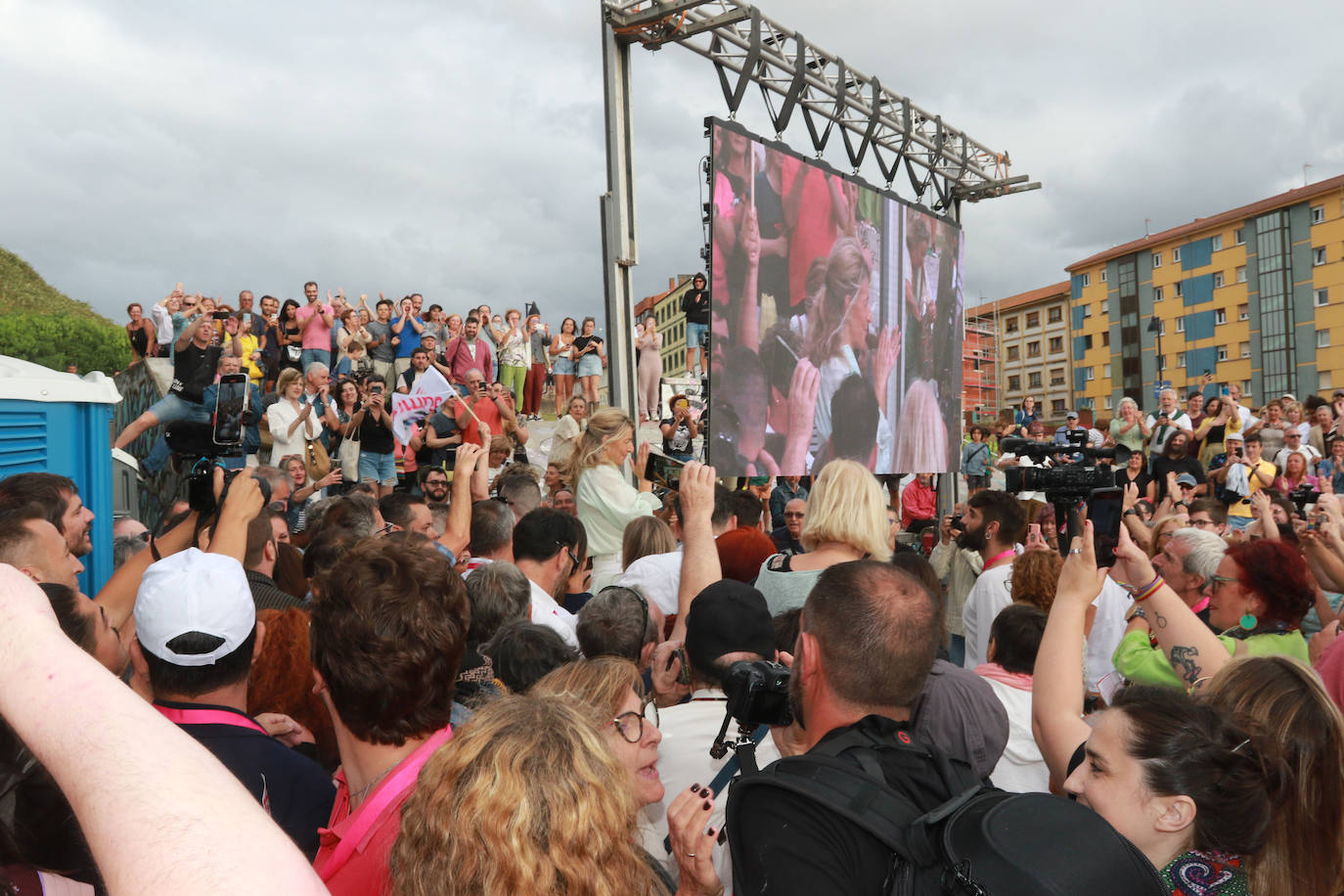 Así ha sido el mitin de Yolanda Díaz en Gijón