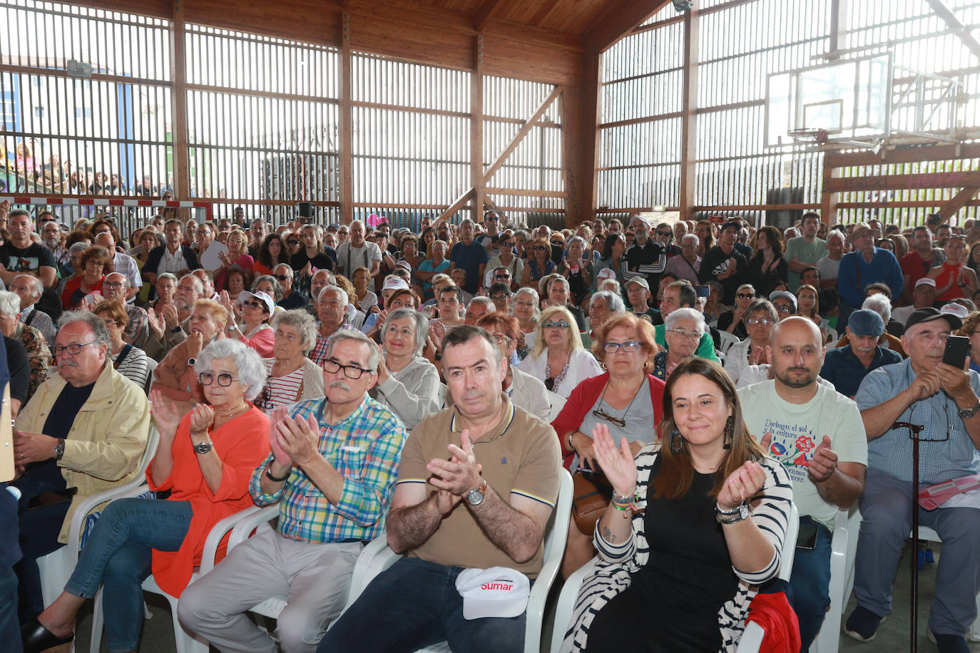 Así ha sido el mitin de Yolanda Díaz en Gijón