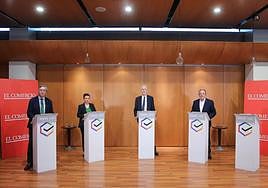 Debate de los candidatos asturianos al Senado en EL COMERCIO