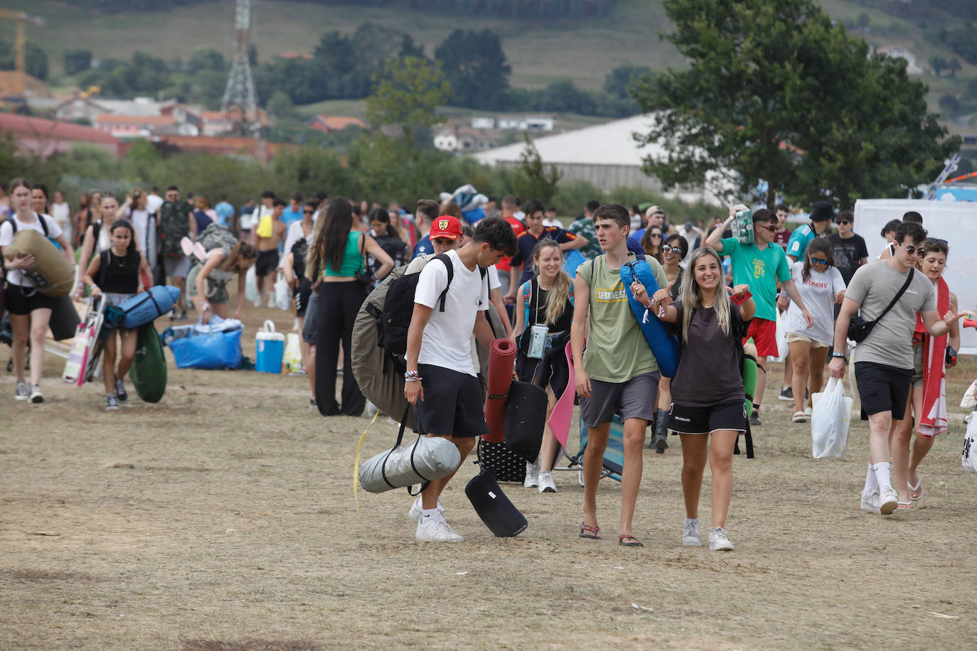 Así viven los &#039;campers&#039; el Boombastic, a la espera del inicio de los conciertos