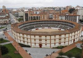 Plaza de toros de El Bibio.