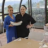 Carmen Fernández y su hija, María Fernández.