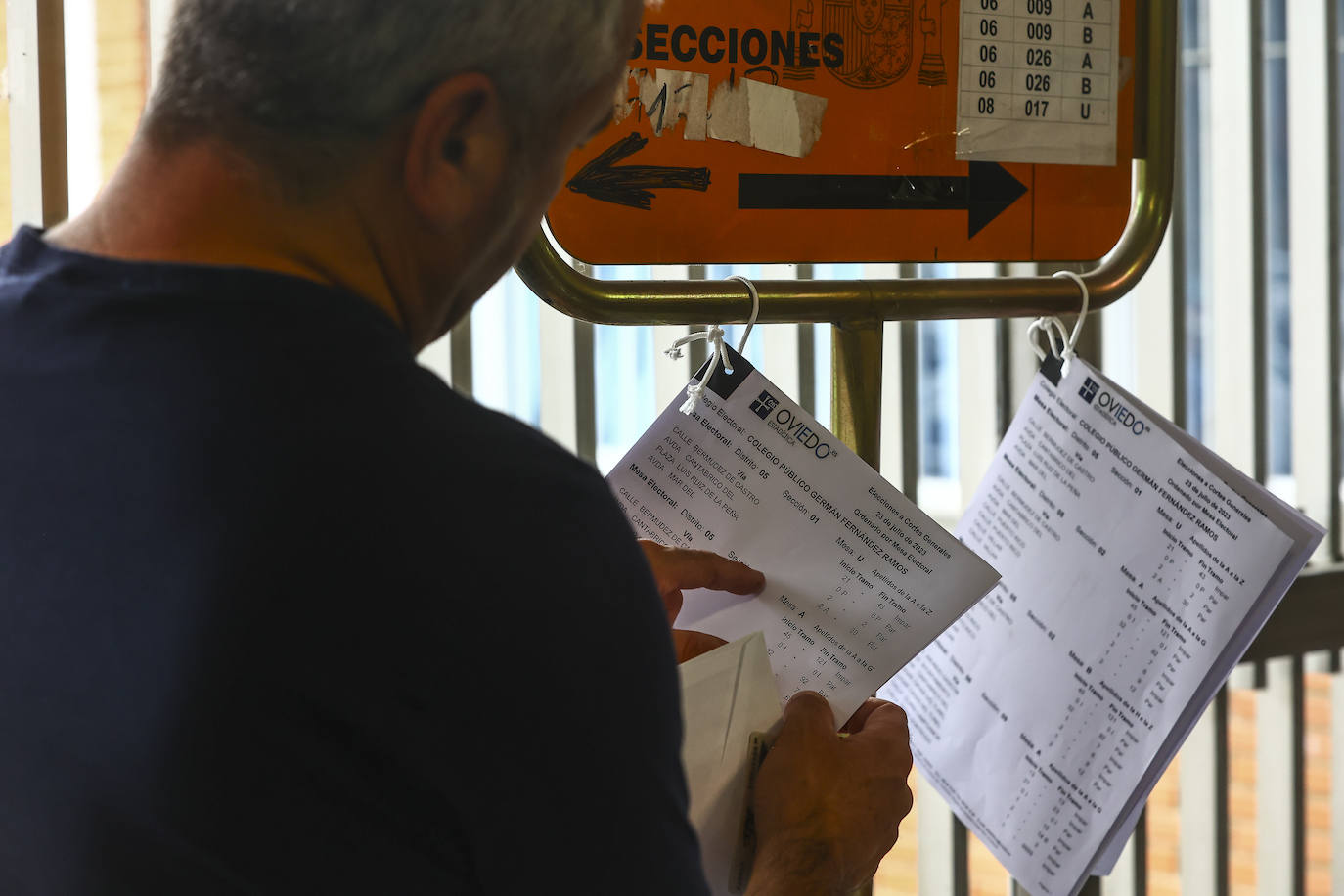 Las imágenes de la jornada electoral en Asturias