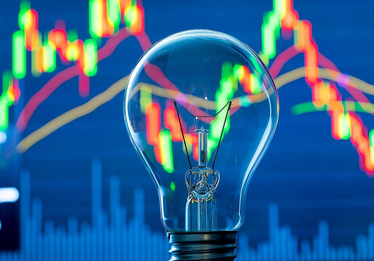 Precio de la luz por horas del martes, 25 de julio de 2023. 