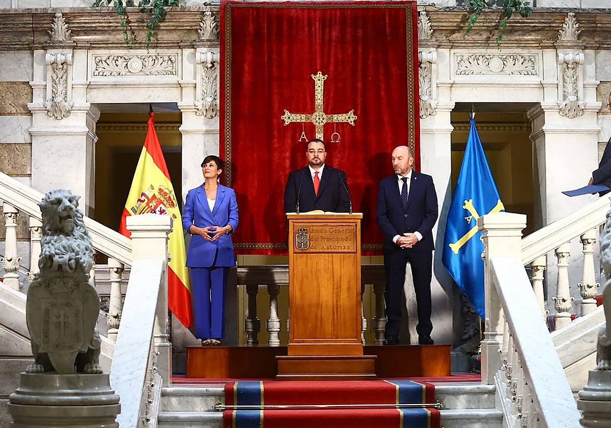 Así te hemos contado la toma de posesión del presidente del Principado