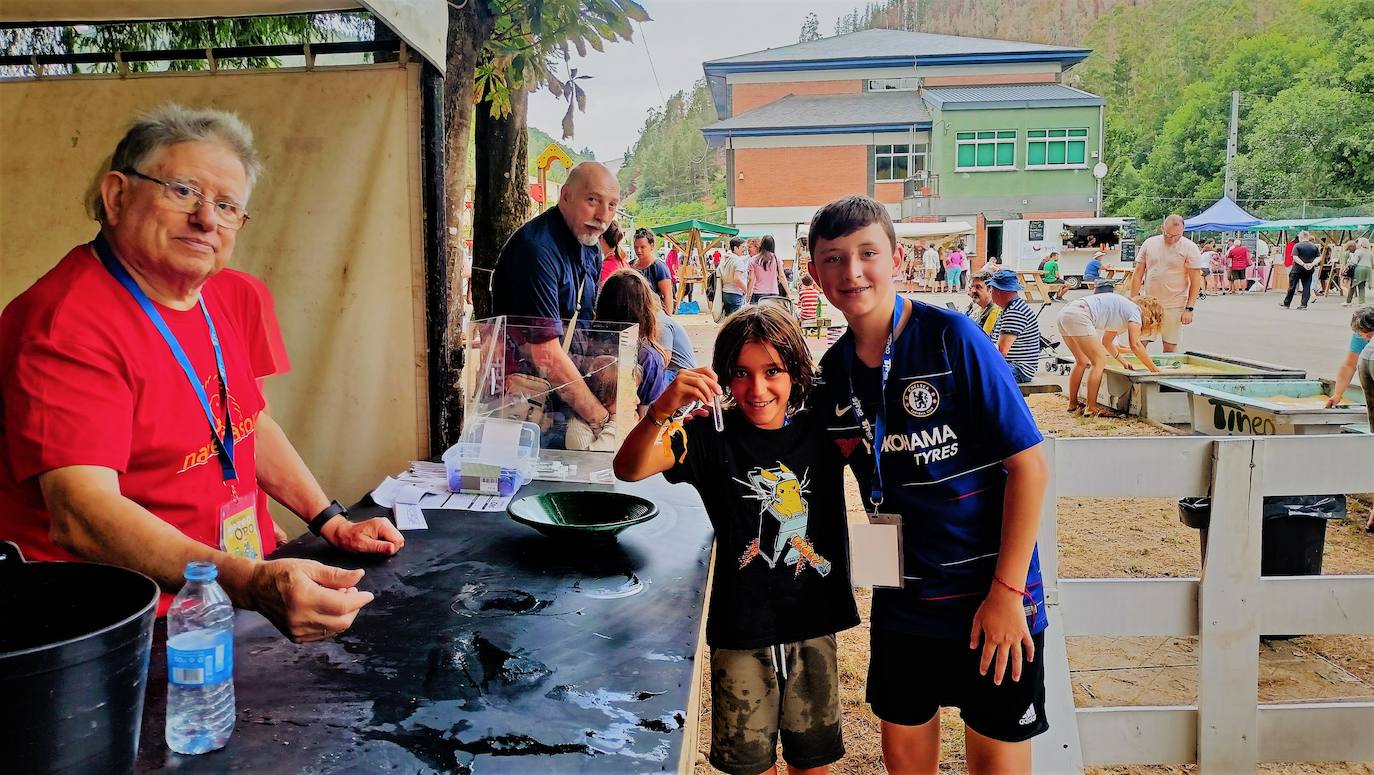 Navelgas brilla como el oro