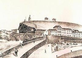 El cerro, presidido por 'La Farola'.