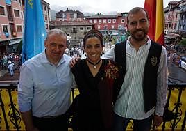 Emilio García Longo, Belén González y Sergio Martínez.