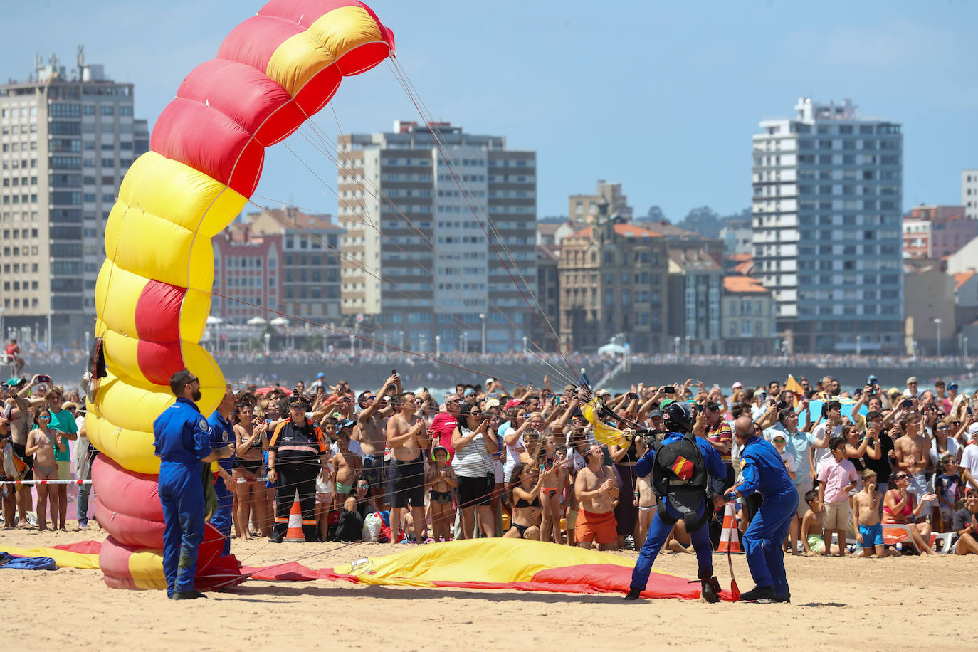 El Festival Aéreo de Gijón, en imágenes