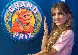 Cristinini, una de las presentadoras del 'Grand Prix'.