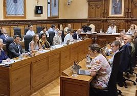Pleno del Ayuntamiento de Gijón.