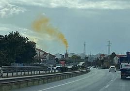 Susto por un escape en Fertiberia