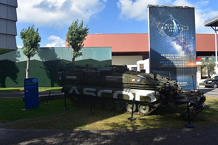 El pabellón se centra en la 'Misión Asturies 2033'.