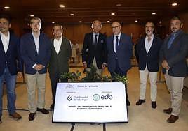 Oliverio Álvarez, Rafael García, Luis Álvarez, Raimundo Abando, Arcadio Gutiérrez, Javier Contreras y Pedro Palencia.