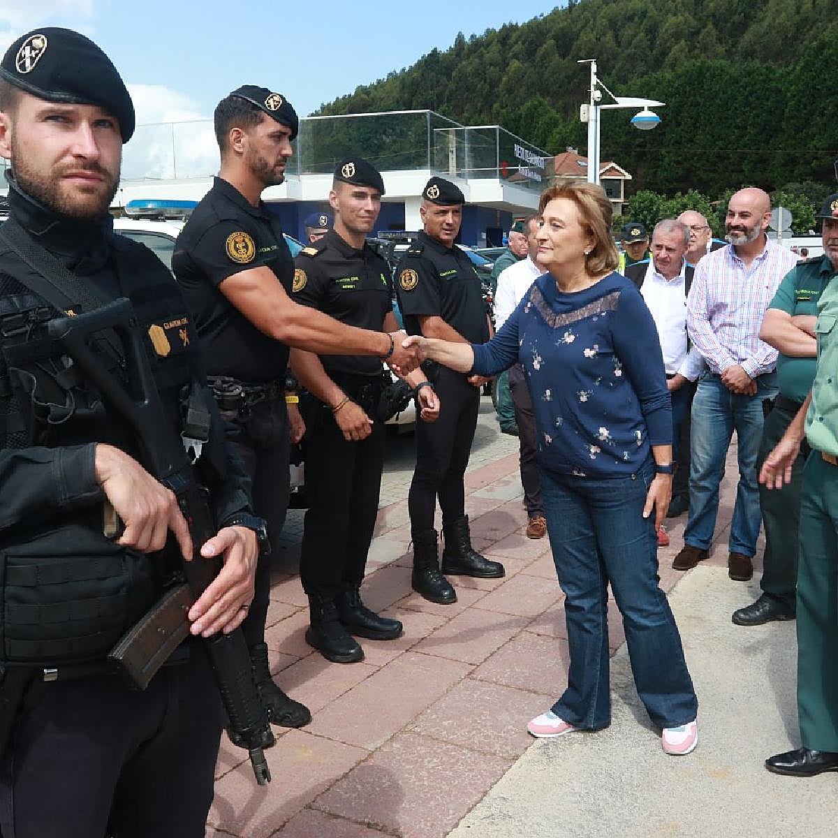 Más de 700 personas protegen el Sella