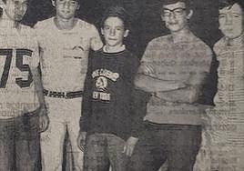 Parte de los jóvenes participantes a su regreso a Avilés.