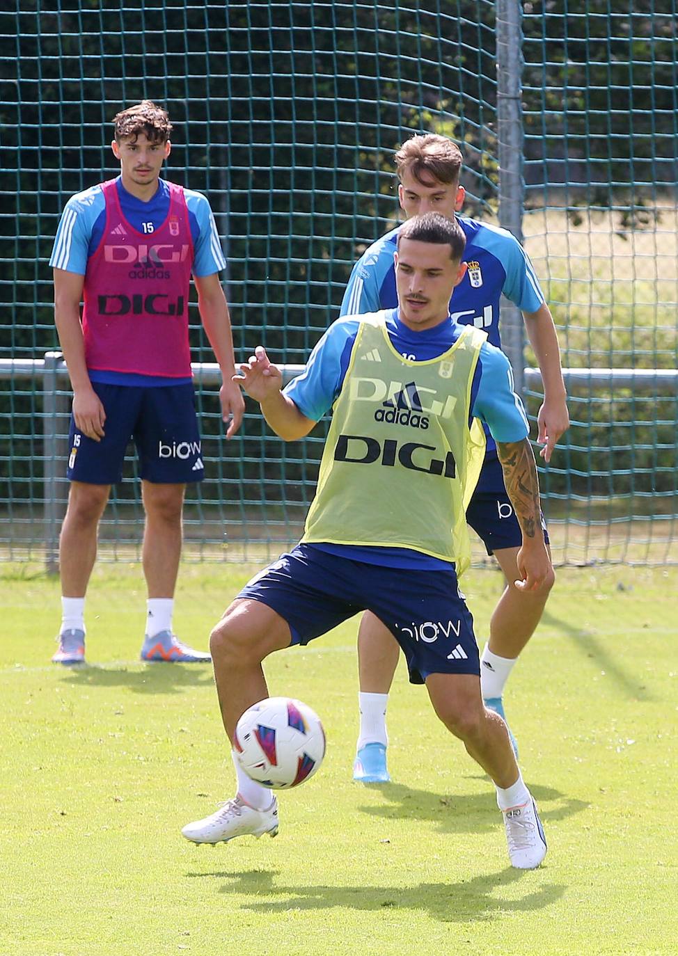 Entrenamiento del Real Oviedo (09/08/2023)