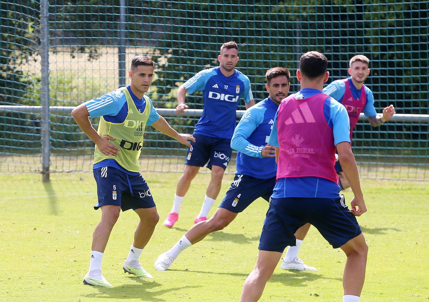 Entrenamiento del Real Oviedo (09/08/2023)