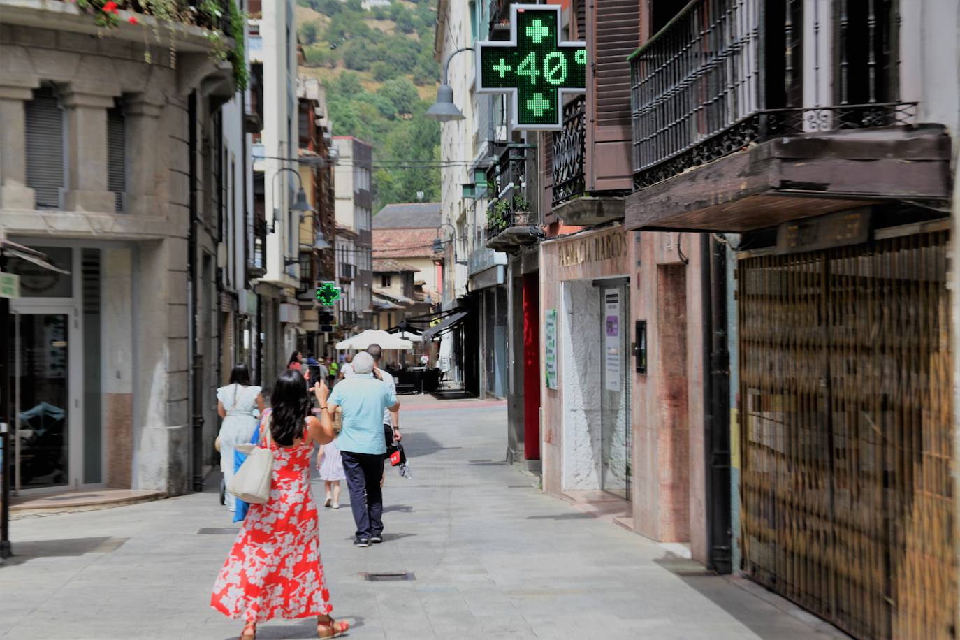 Así se refresca Asturias en plena ola de calor