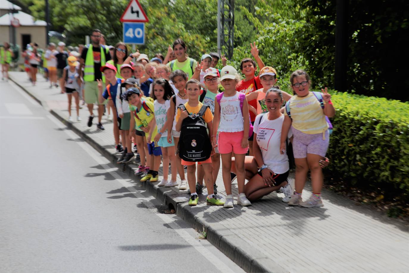 Así se refresca Asturias en plena ola de calor