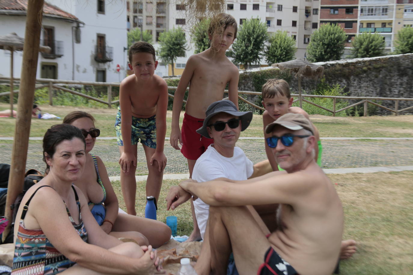 Así se refresca Asturias en plena ola de calor