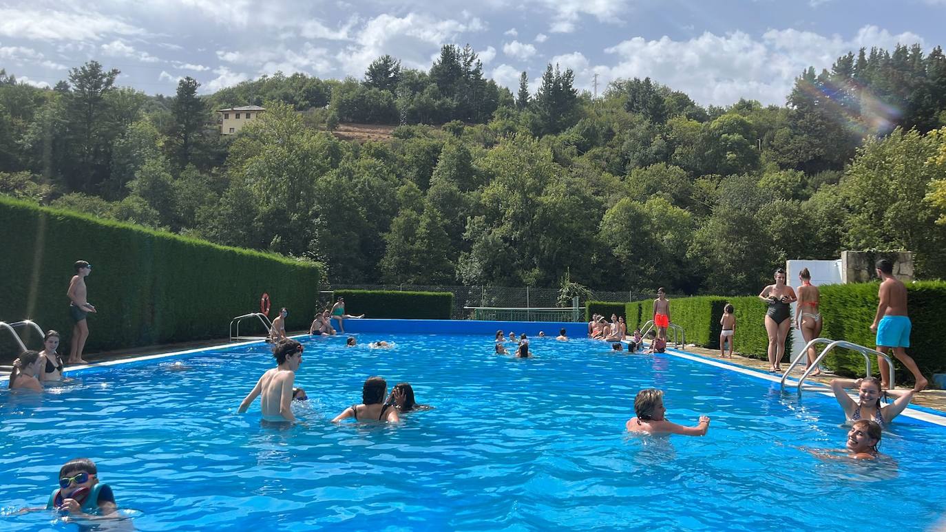 Así se refresca Asturias en plena ola de calor