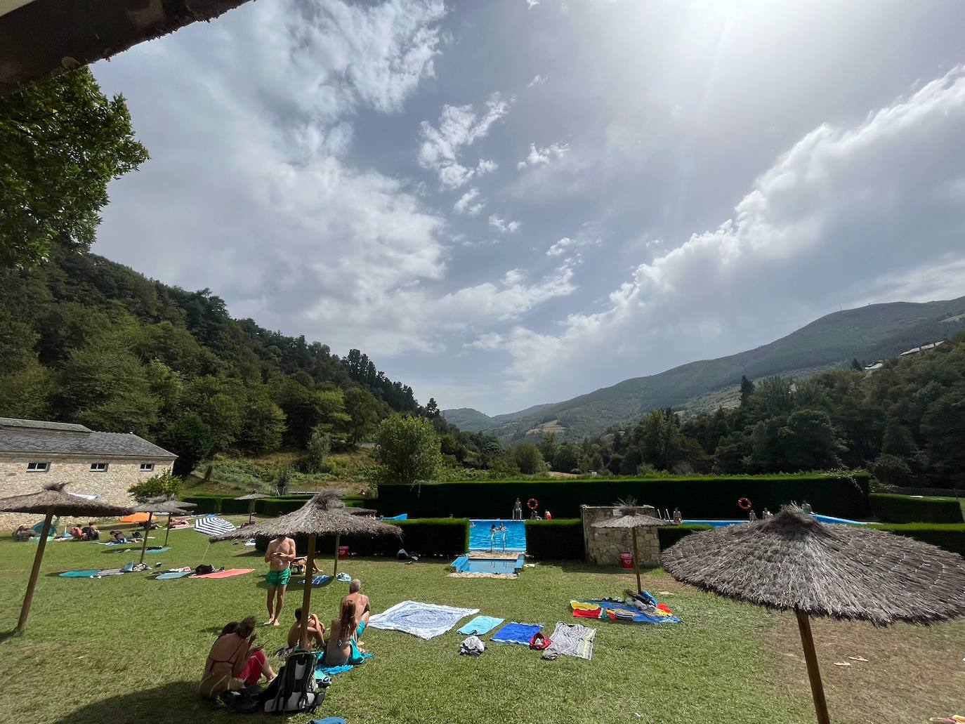 Así se refresca Asturias en plena ola de calor