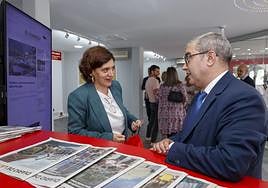 Concepción Saavedra y Marcelino Gutiérrez.