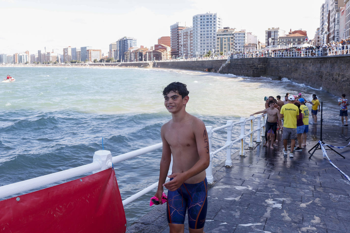 Las mejores imágenes de la Travesía Playa de San Lorenzo