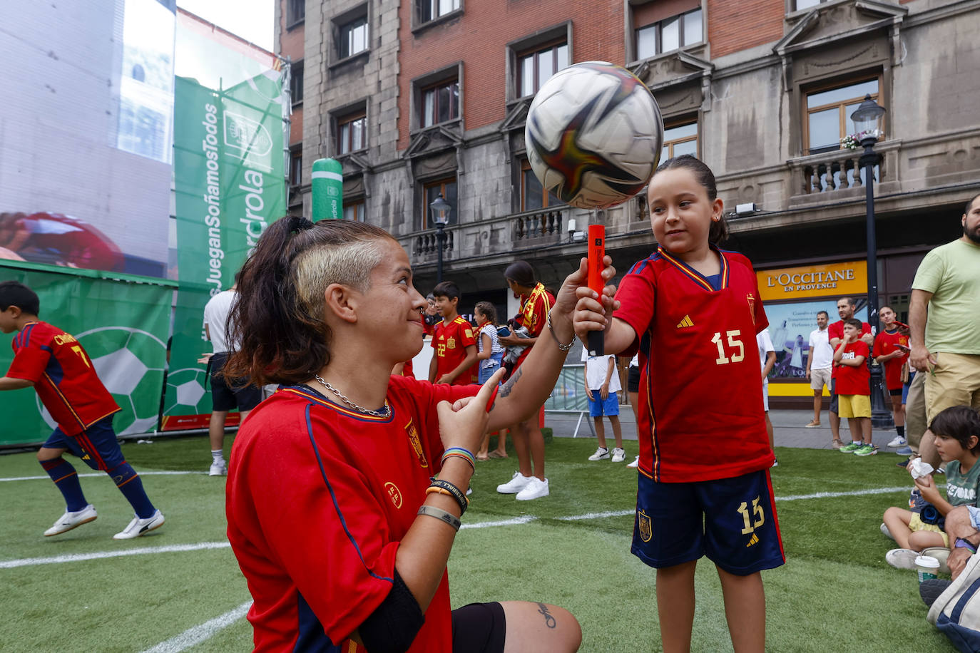 Gijón vibra con la Selección