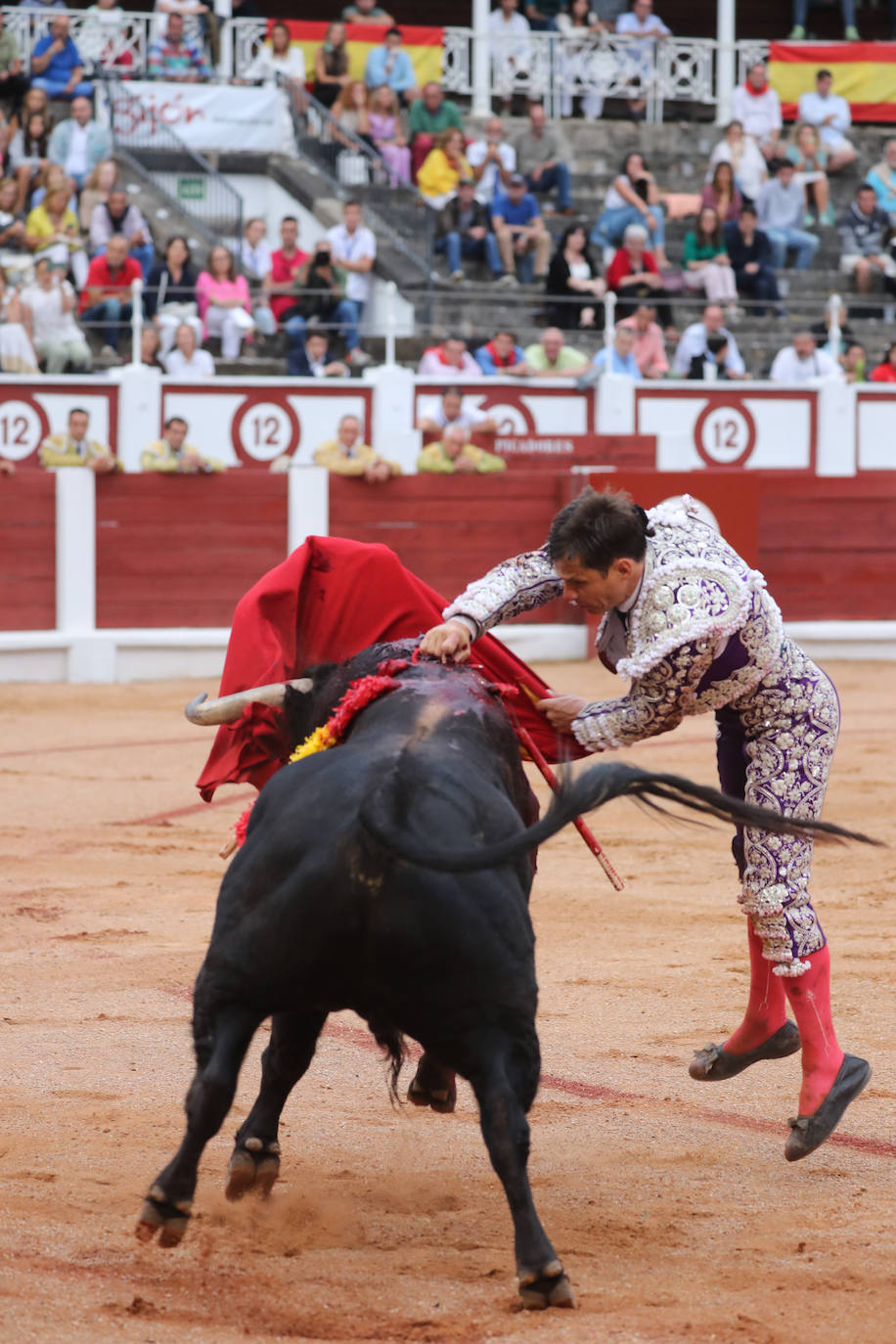 Así ha sido la segunda corrida de la Feria Taurina de Gijón