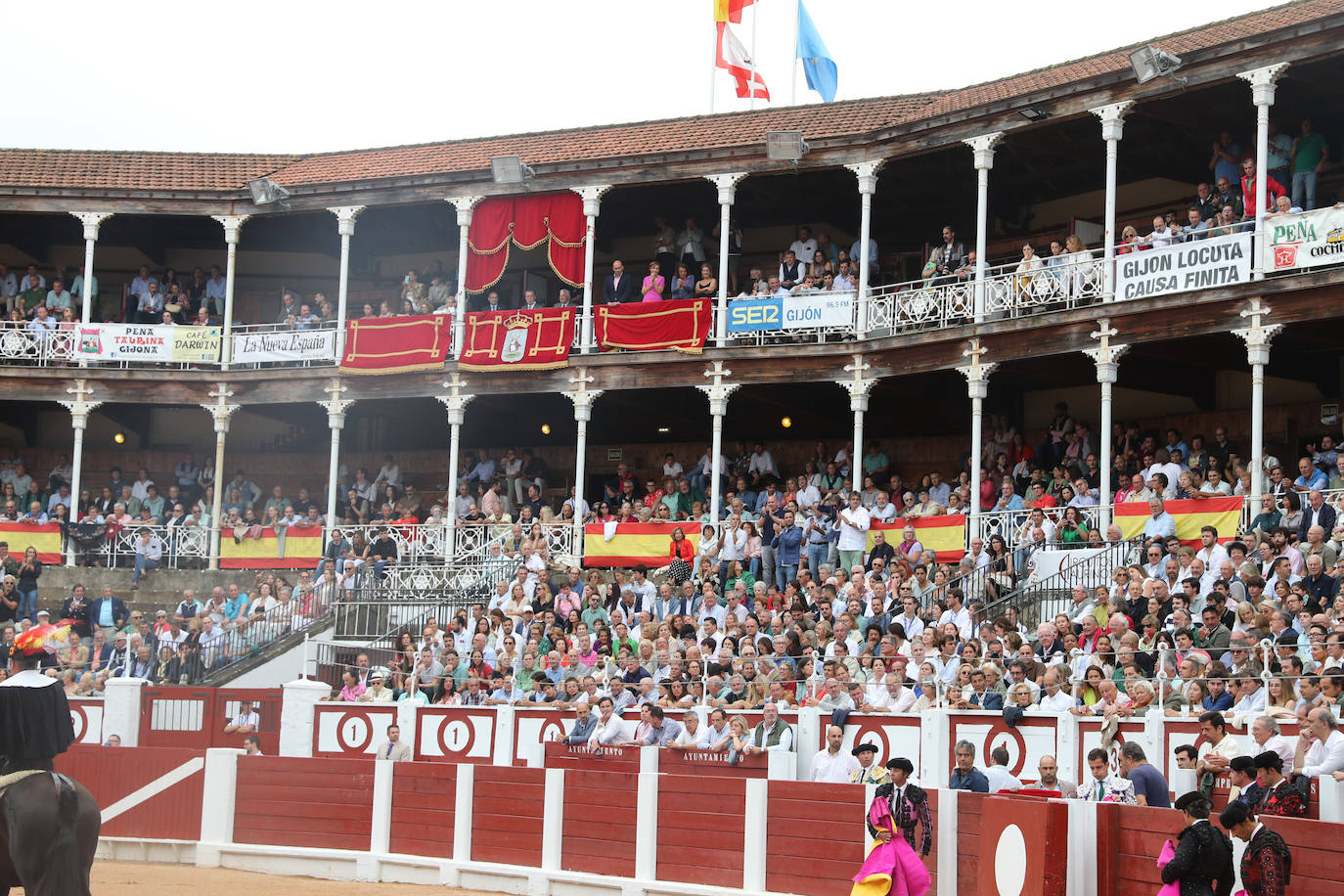 Así ha sido la segunda corrida de la Feria Taurina de Gijón