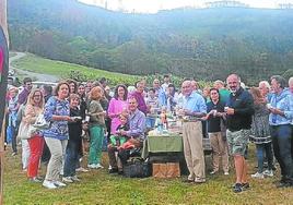 Los vecinos de Ranón celebraron juntos San Roque.