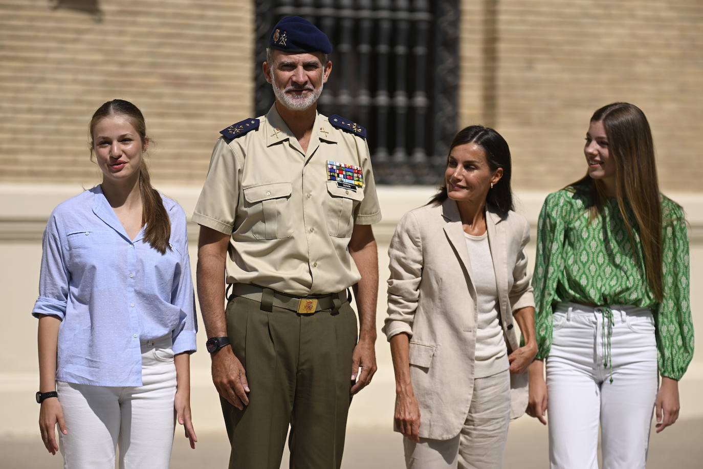 Así ha sido la despedida de Leonor de su familia en el inicio de su formación militar