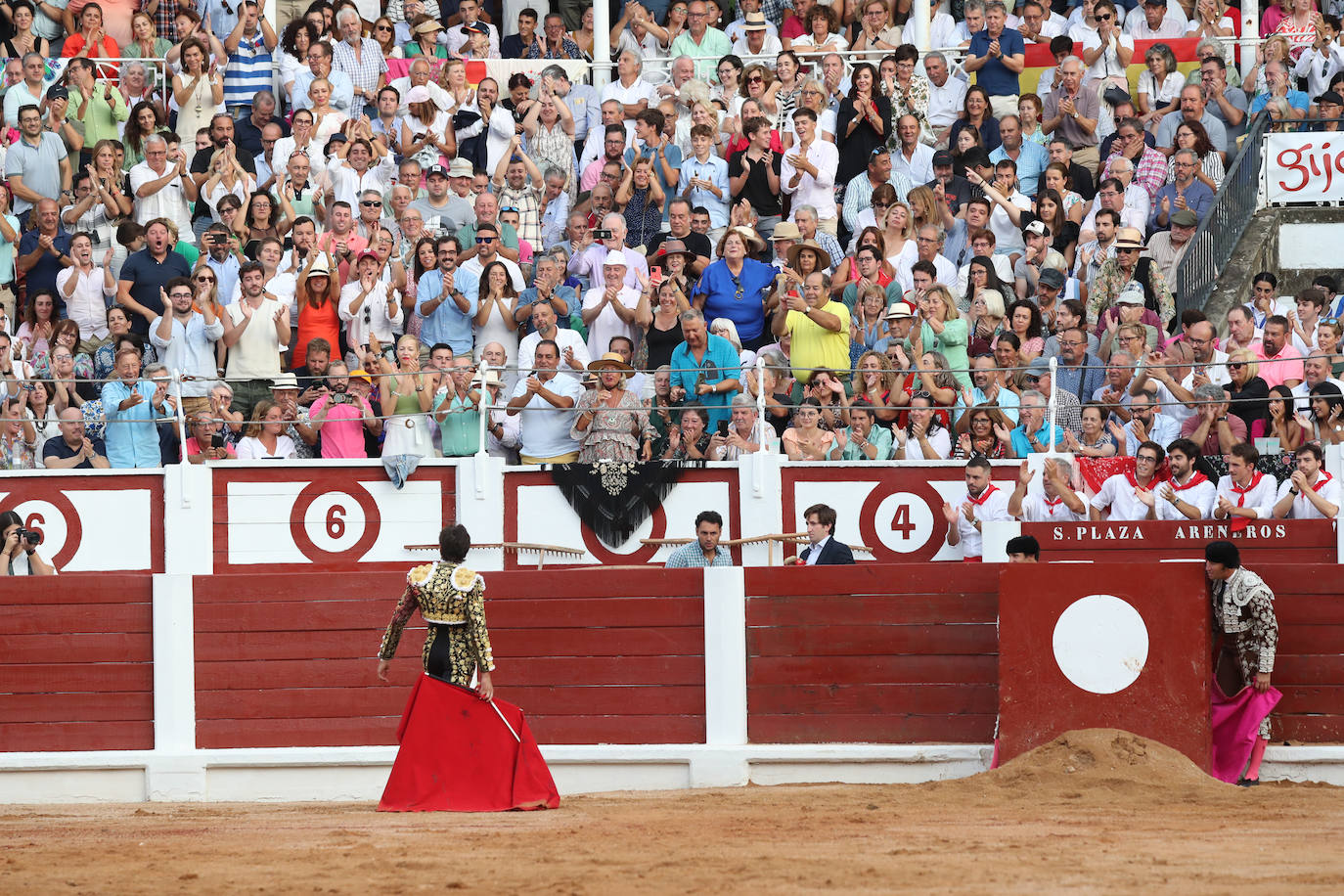 Así fue la tercera corrida de la Feria Taurina de Gijón