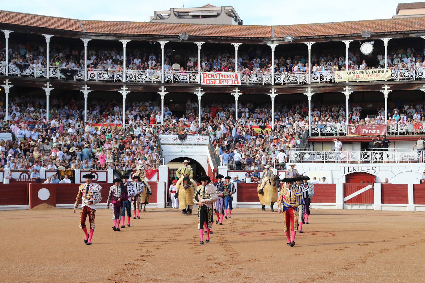 Así fue la tercera corrida de la Feria Taurina de Gijón