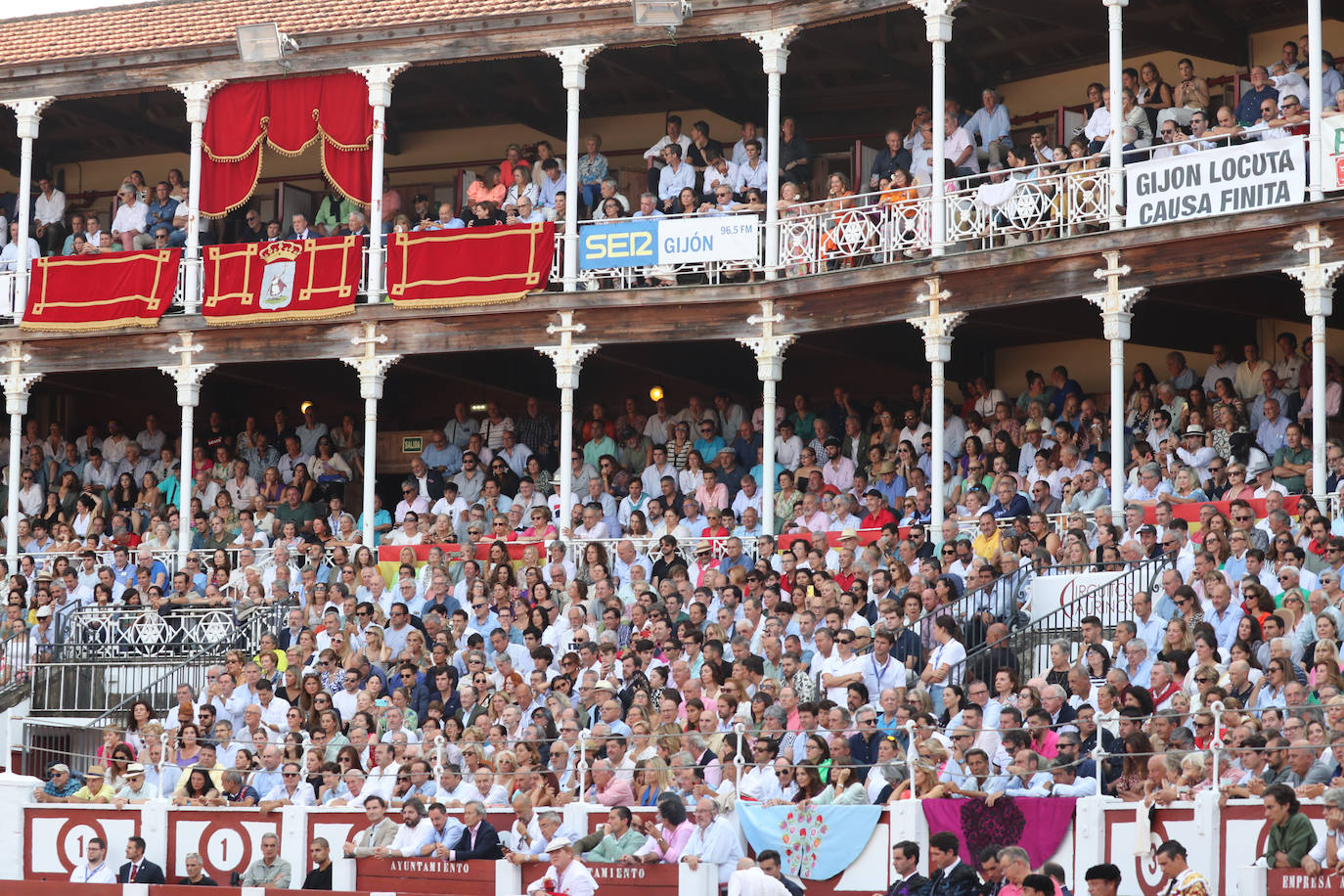 Así fue la tercera corrida de la Feria Taurina de Gijón