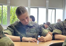 Cadete Borbón Ortiz: el primer día de Leonor en la Academia Militar de Zaragoza