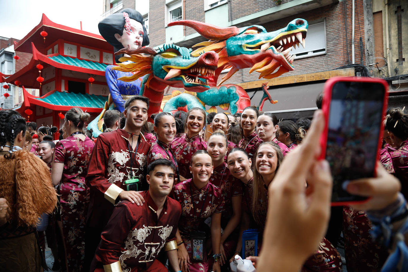 La falta de agua desluce el Descenso Folklórico del Nalón