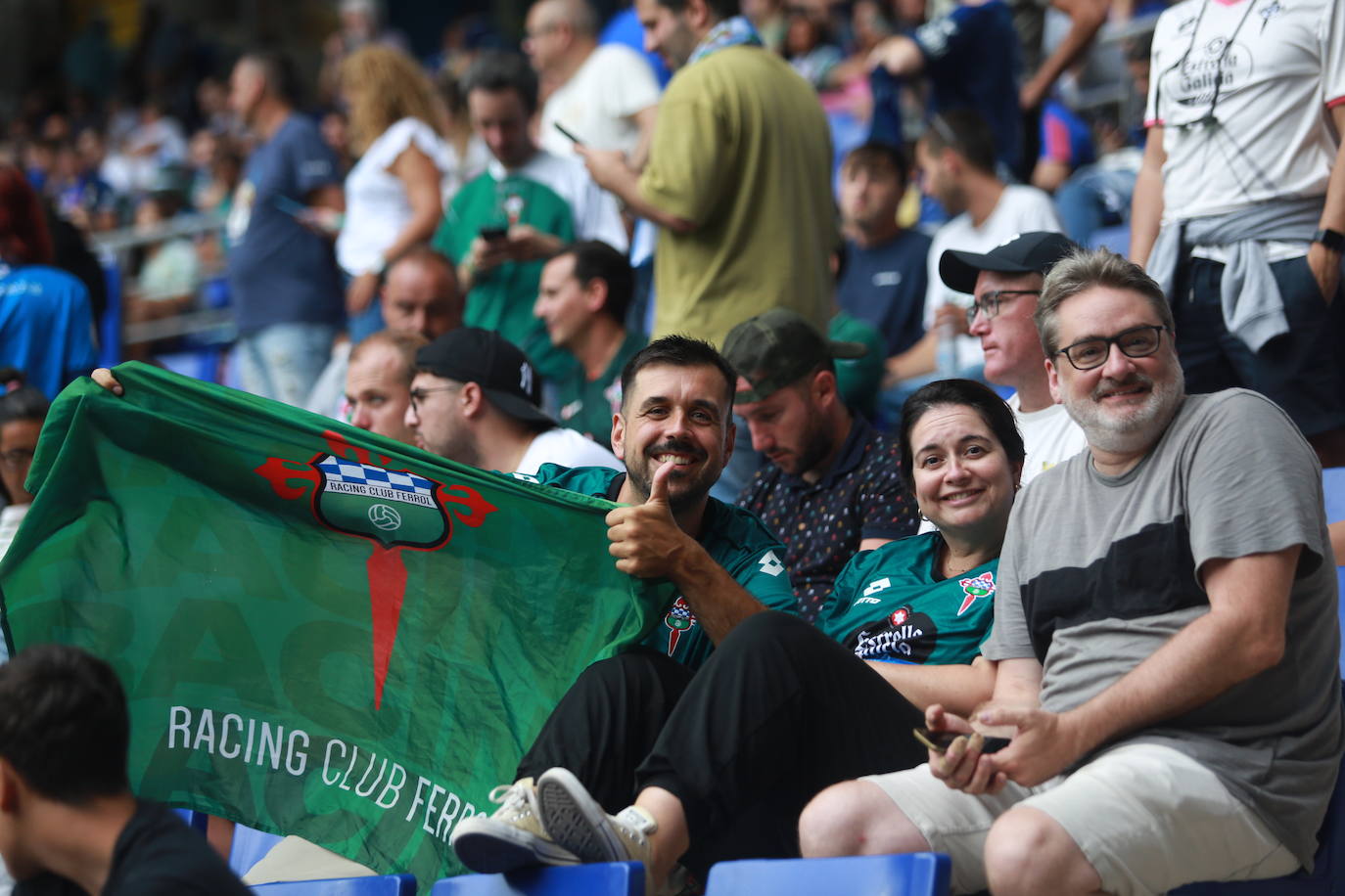 ¿Estuviste en el Real Oviedo - Racing de Ferrol? ¡Búscate en las fotos!