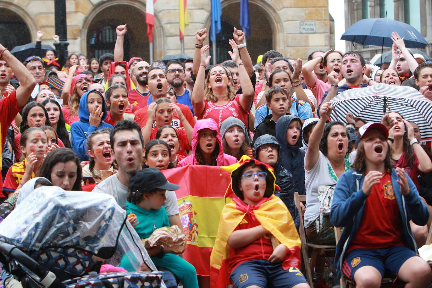 Así vivió Asturias la final del Mundial Femenino