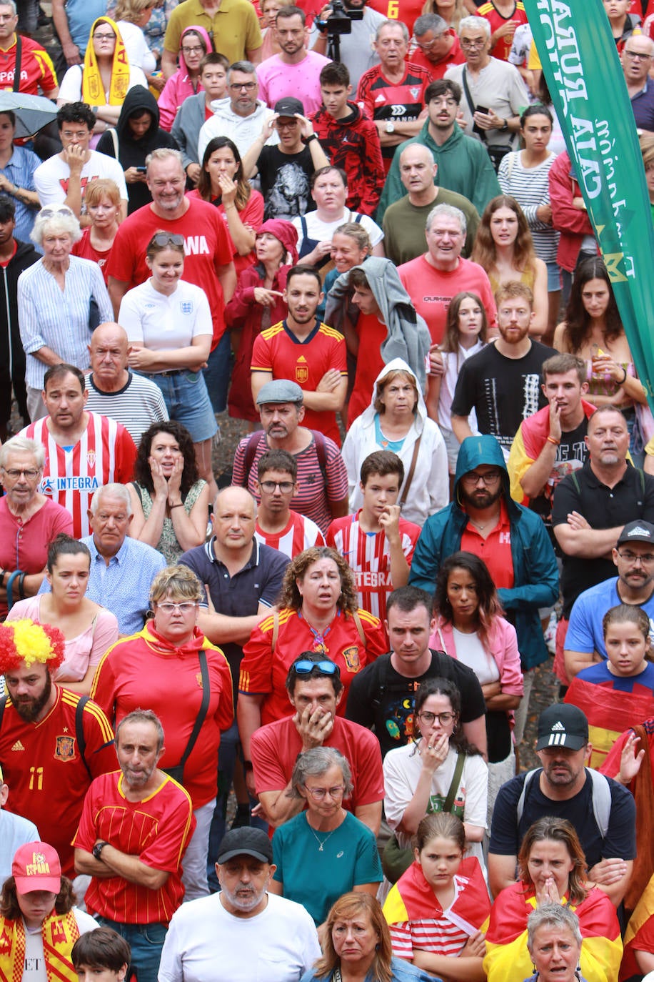 Así vivió Asturias la final del Mundial Femenino