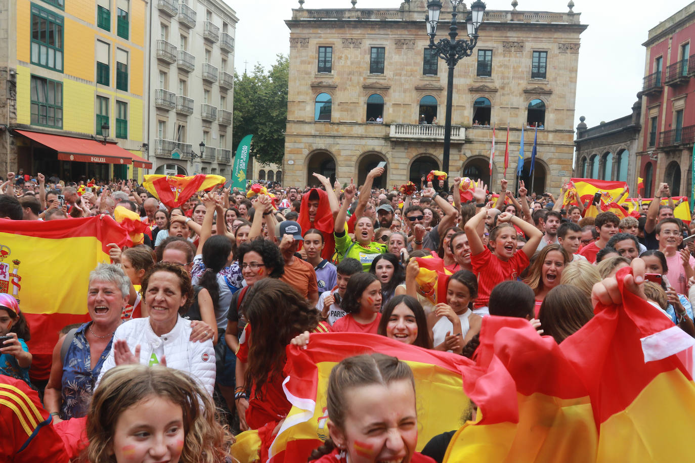 Así vivió Asturias la final del Mundial Femenino