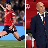 La reacciones de Jenni Hermoso y Luis Rubiales tras el polémico beso en la final del Mundial