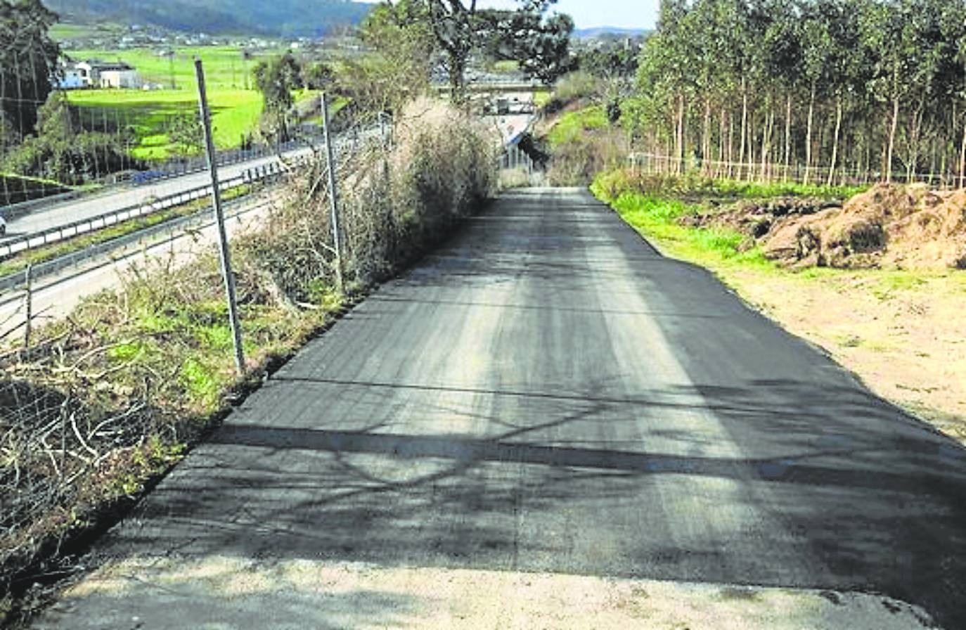 Camino de La Piniecha, donde fue encontrado el cadáver.