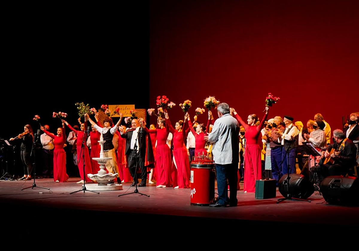 La representación de 'Antología de Avilés' en 2021 fue un éxito.