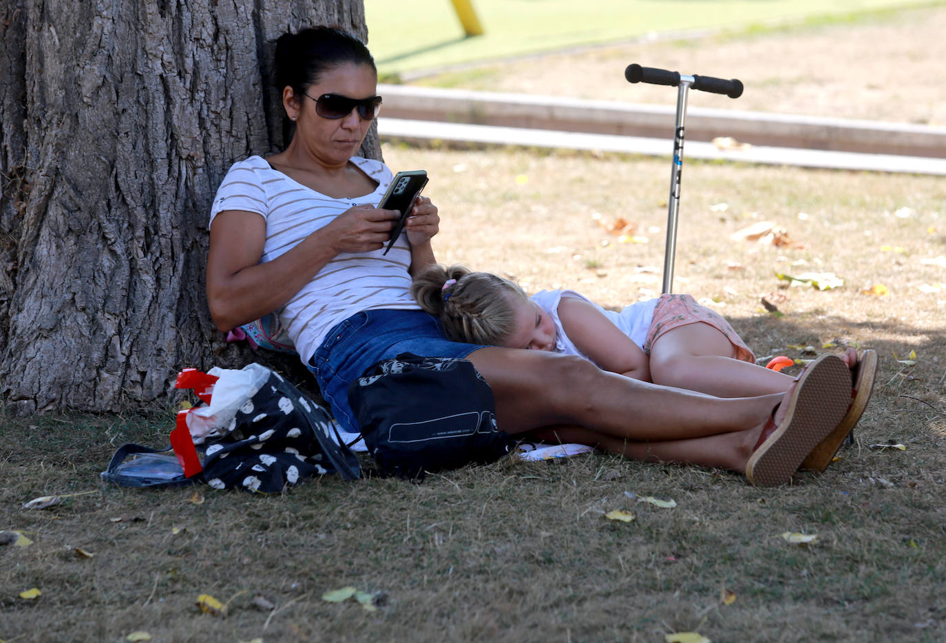 Asturias sofoca el calor antes de que bajen las temperaturas